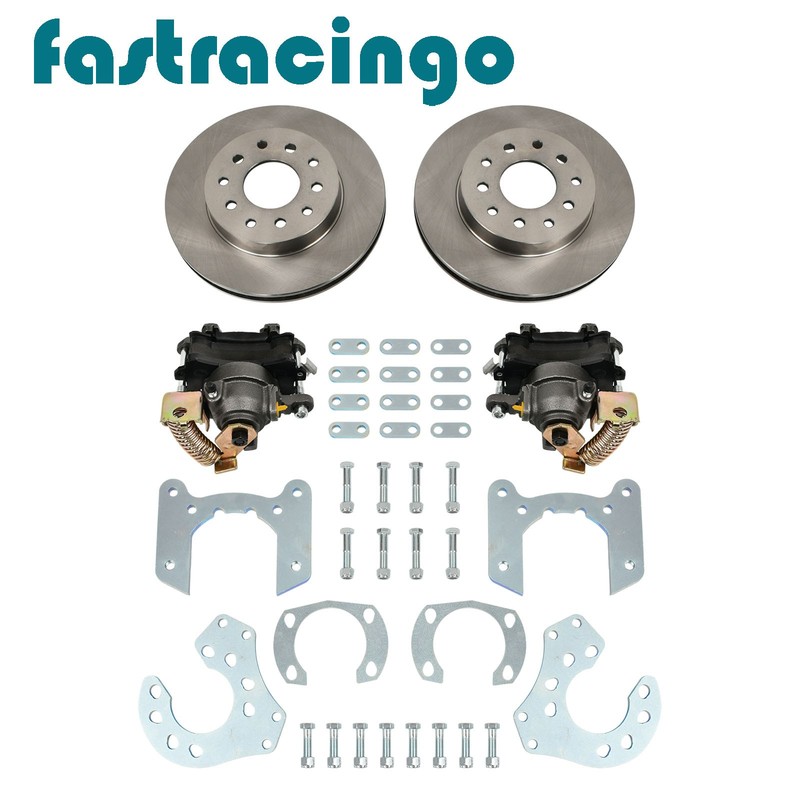 For Ford 9 Inch Rear-End Bolt-On Disc Brake Kit Conversion & E-Brake Caliper