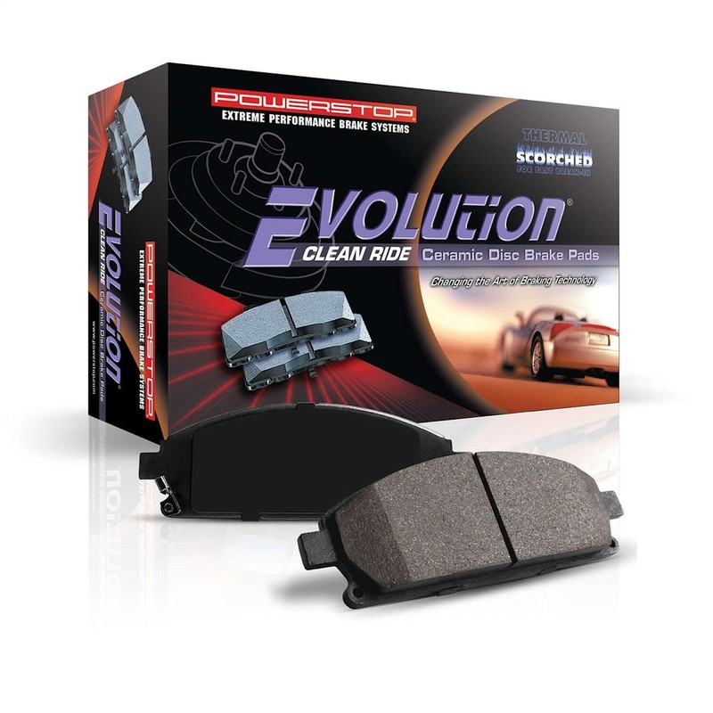 16-1124 Powerstop Brake Pad Sets 2-Wheel Set Rear for Toyota GR86 Subaru BRZ WRX