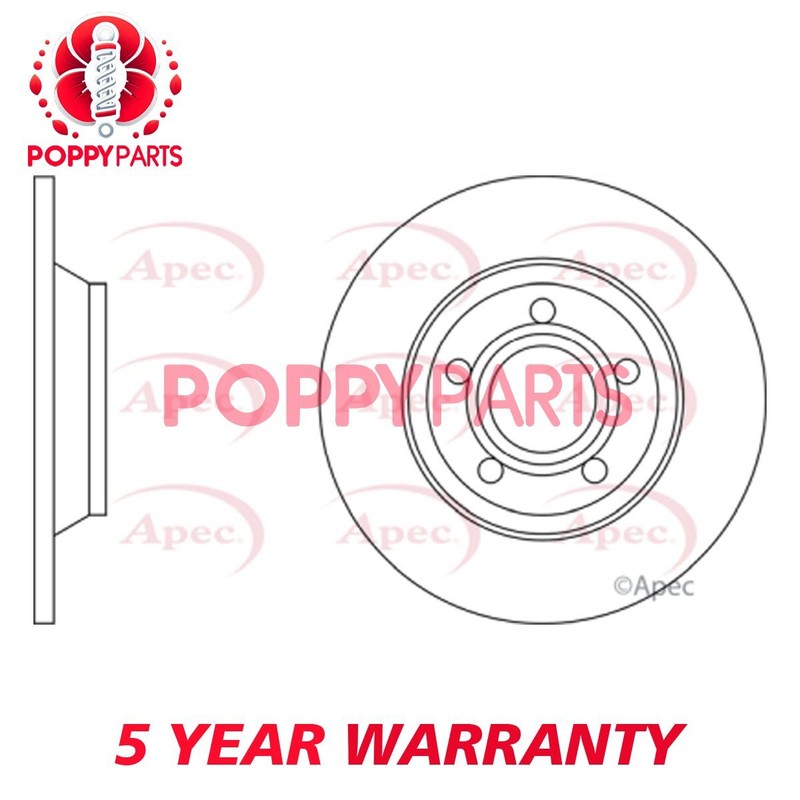 Fits Audi A4 1995-1997 1.6 1.9 TDi GCP Front Brake Disc 8D0615301A