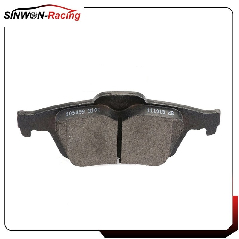 Ceramic Brake Pads and Rotors Rear Kit For Ford Transit 2014-2018 Solid and Slot gallery