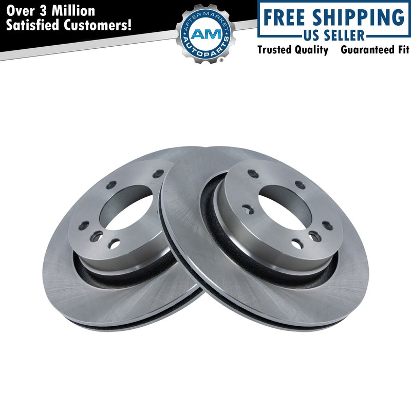 Disc Brake Rotor Rear Pair Set for BMW 3 Series NEW