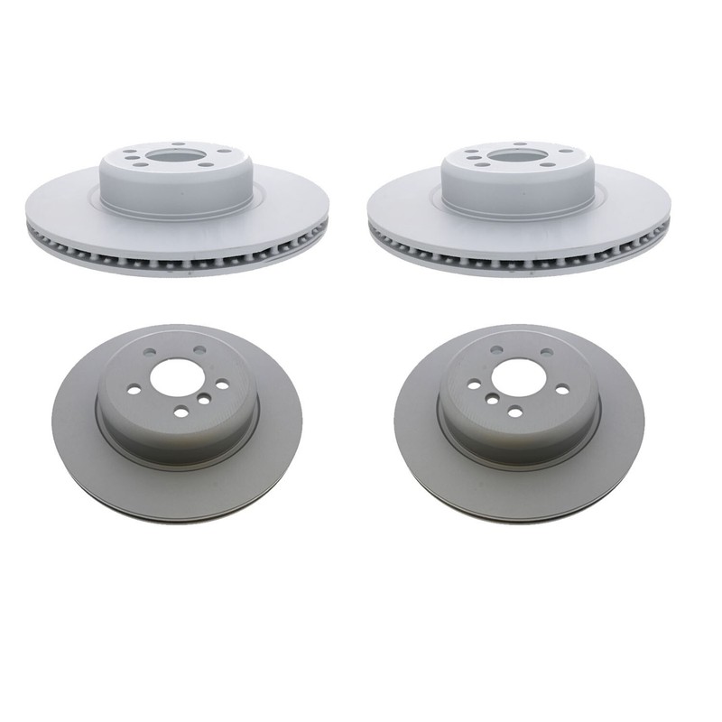 Zimmerman Coat Z Front & Rear 330mm Vented Disc Brake Rotor Kit for BMW