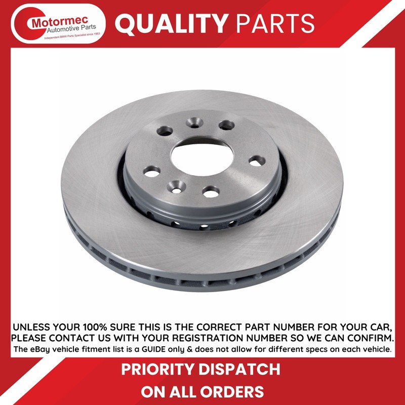 Febi Bilstein 12097 Pair Brake Discs