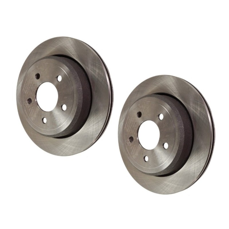 For Mercury Grand Marquis 2003-2011 Brake Discs Driver Passenger Side Pair Rear