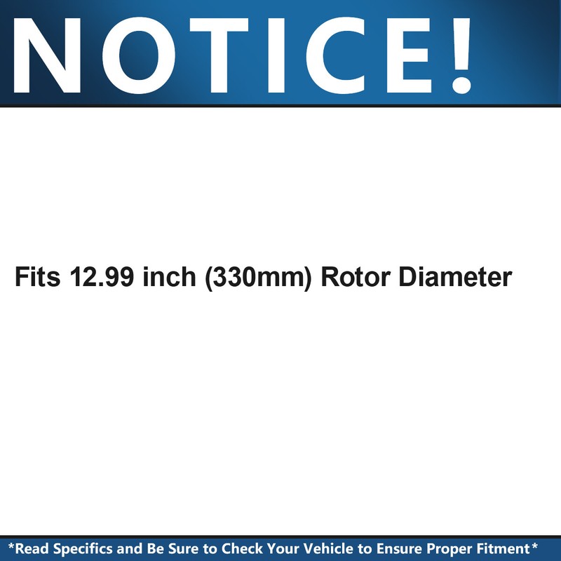 Front Drilled & Slotted Rotors for Chevrolet GMC Suburban Avalanche Express 1500 gallery