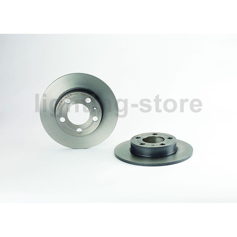 Rear Disc Brake Pad Set Disc Brake Rotor 3X of Brembo for Audi TT 2000-2006 gallery