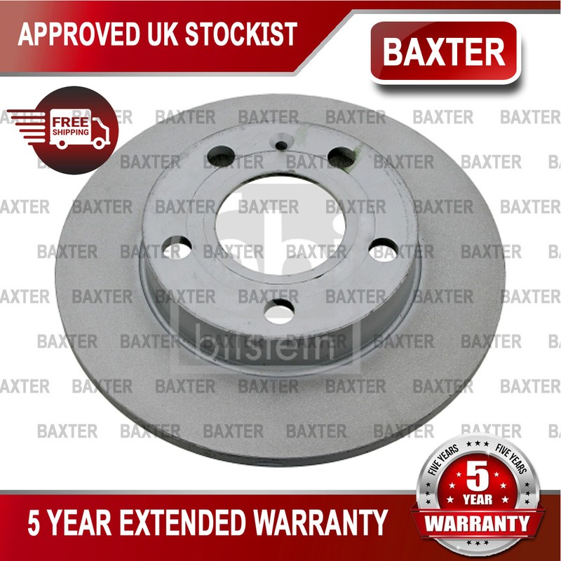 Fits Audi A4 2000-2009 Baxter Rear Brake Discs 895615601A