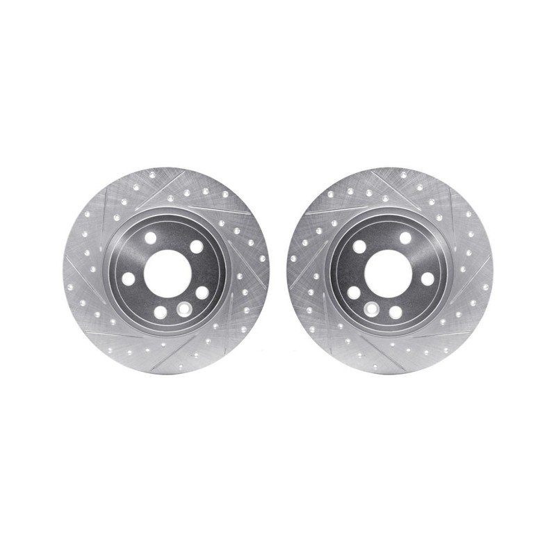 For Jaguar E-Pace 2018 2019 2020 Brake Rotor Set | Silver gallery