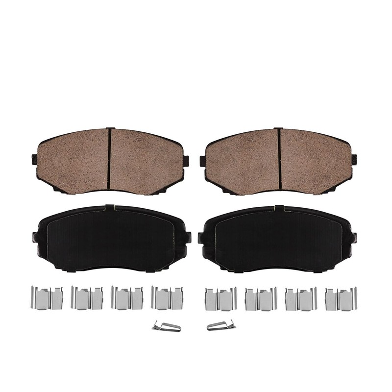 Front Disc Brake Rotors & Ceramic Pads Kit for 2007 - 2014 Ford Edge Lincoln MKX gallery