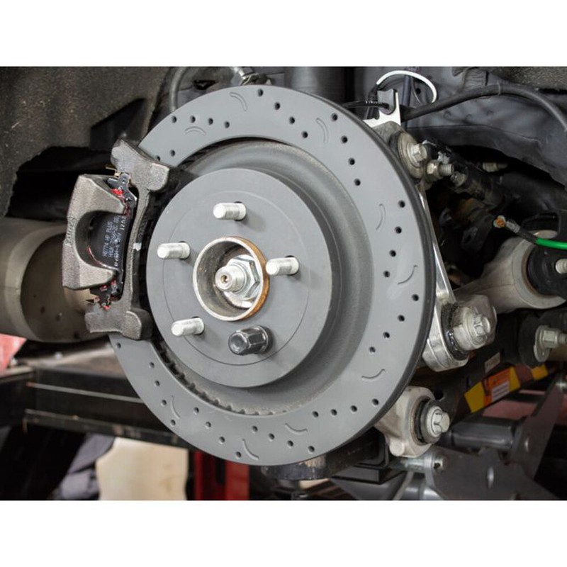 Hawk Performance Brake Rotor Talon Rear Pair Mustang Performance Package EcoB... gallery