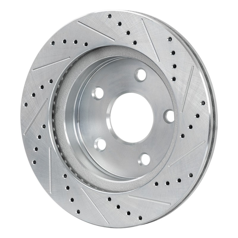 6-Lug Front & Rear Drilled Slotted Rotors Brake Pads for 2012 2013-20 Ford F-150 gallery