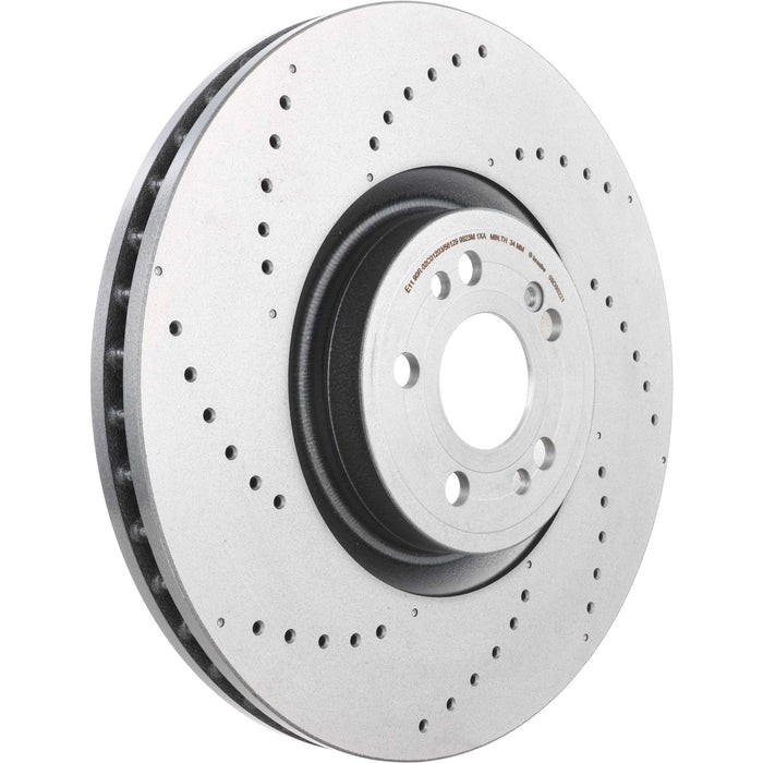 Brembo 09.D982.21 Front Left UV Coated Rotor for 2017-2022 Porsche 718 Boxster