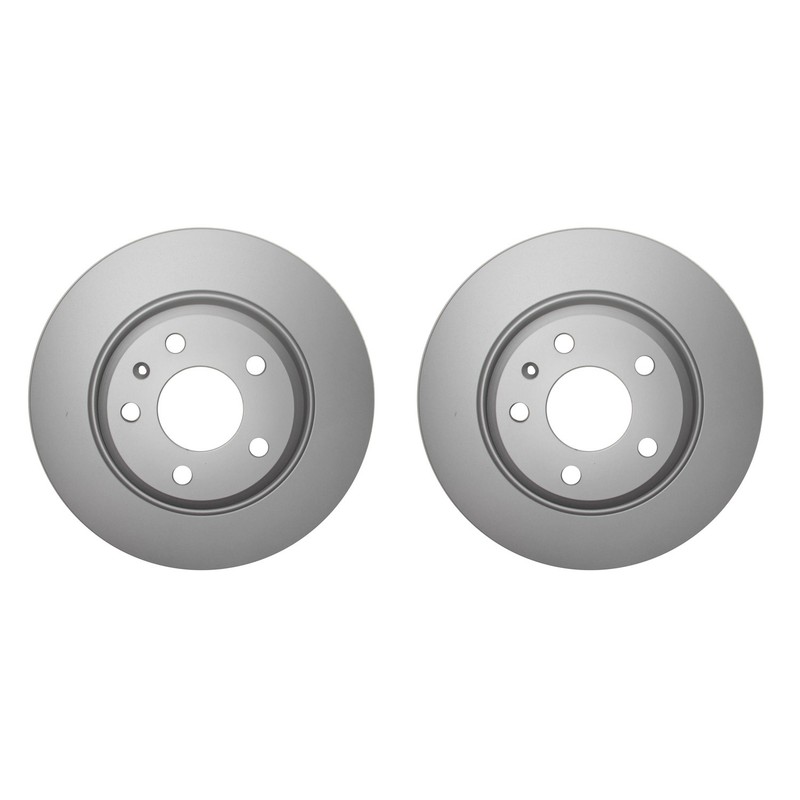 Hella Pair Set of Rear Solid 300mm Disc Brake Rotors For A4 A5 A6 Allroad Q5