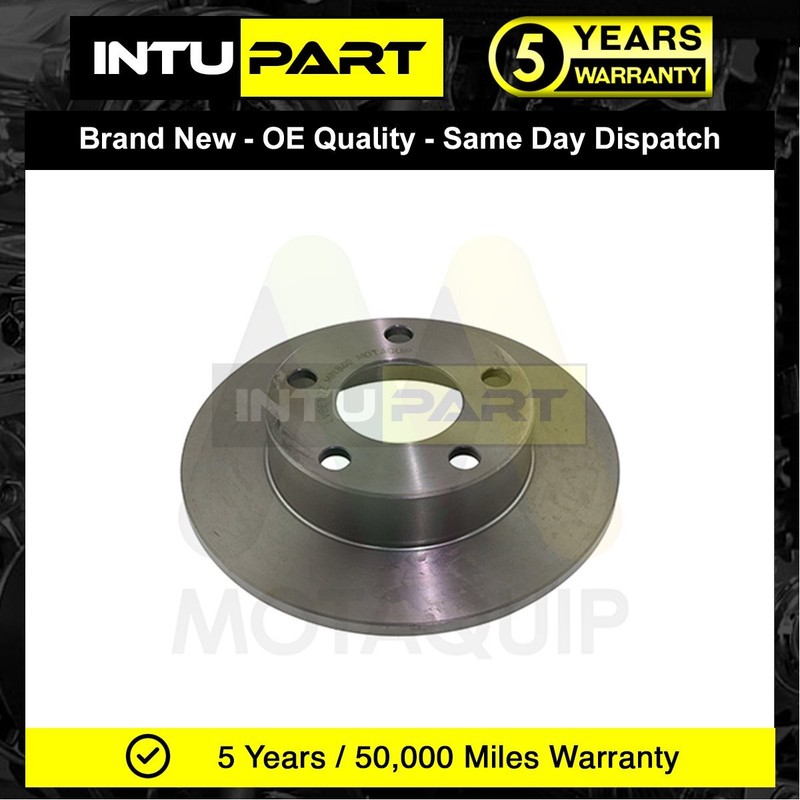 Fits Audi A4 1995-2001 VW Passat 1996-2005 Intupart Rear 1x Brake Disc