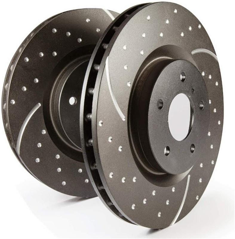 EBC 3GD Series Sport Slotted Front Rotors for 03-16 Pilot / 07-13 MDX / ZDX