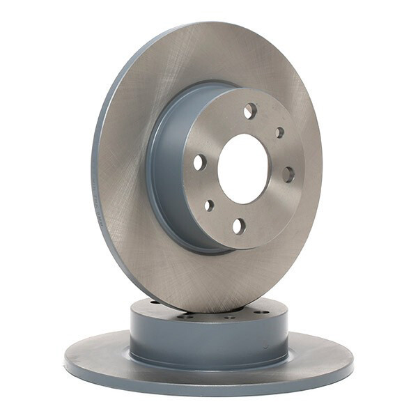 Delphi BG2322 Rear Plain Brake Disc Pair for Alfa Romeo Chrysler Fiat Lancia