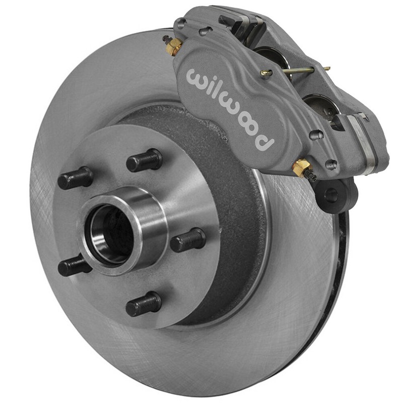 Wilwood Dynalite Front Disc Brake Kit Mustang V8 Spindles 65-66/ All 67-69 Ha…