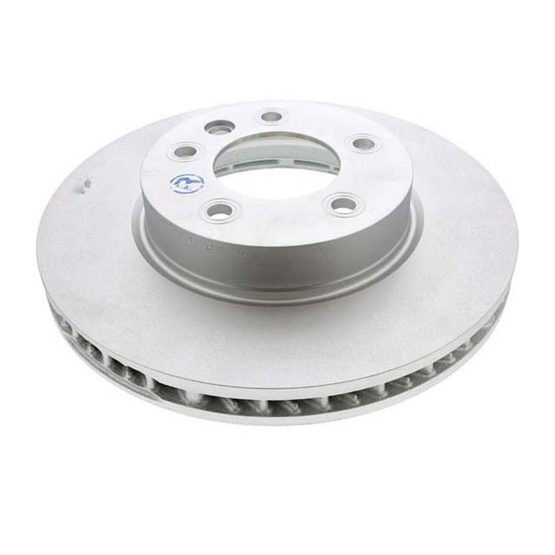 SHW Performance Front Passenger Right 330mm Disc Brake Rotor for Cayenne Touareg