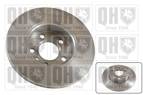 2x Brake Discs Pair Solid fits VW CARAVELLE Mk4 2.5 Front 96 to 03 282mm Set QH gallery