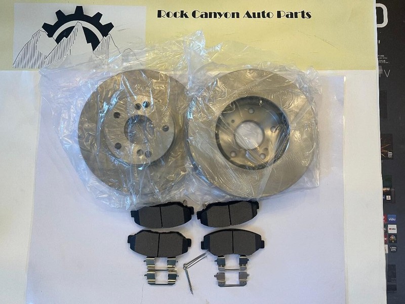 Rear Disc Brake Rotors Ceramic Brake Pads for Nissan Altima Maxima Sentra Juke