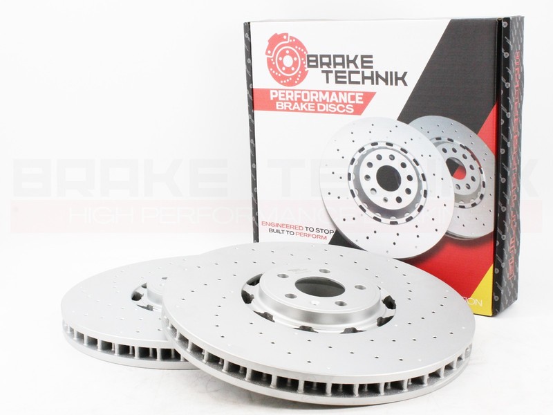 FOR AUDI RS7 2019-23 PAIR FRONT BRAKE TECHNIK BRAKE DISCS BRAKE PADS 4K0615301Q gallery