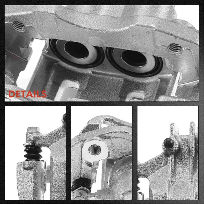 Disc Rotor & Brake Pads + Caliper for Ford Excursion 00-05 F-250 Super Duty Rear gallery