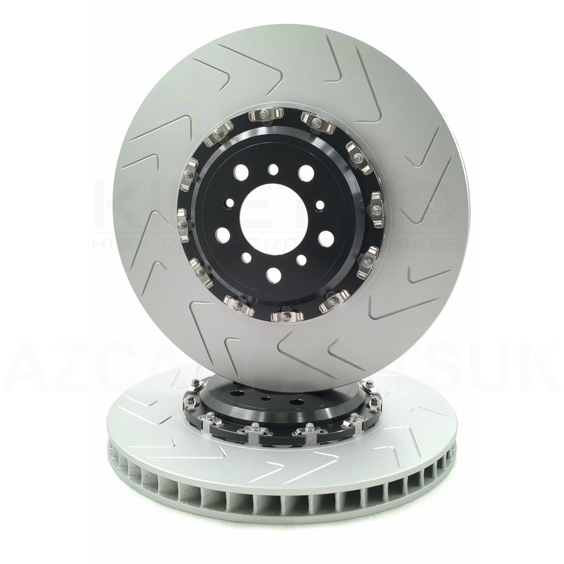 FOR BMW M6 F06 F12 F13 TWO PIECE FLOATING FRONT BRAKE DISCS 400mm X 36mm PAIR