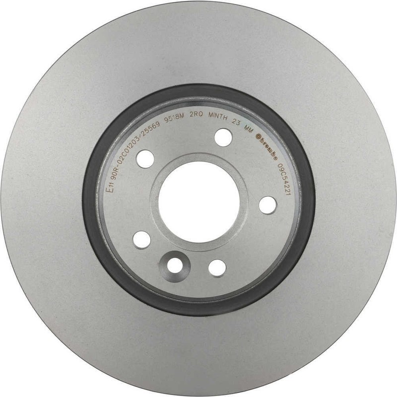 Disc Brake Rotor-Premium UV Coated OE Equivalent Rotor Brembo 09.C542.21