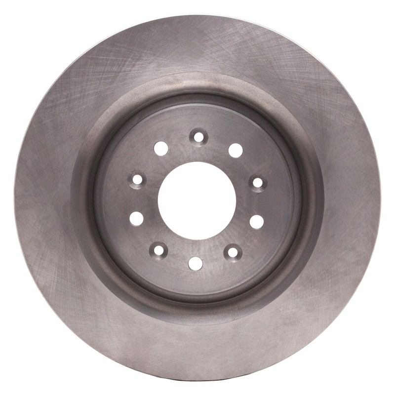 For Jaguar XKR 00-06 R1 Concepts ERE-20016 eLINE Plain 1-Piece Front Brake Rotor