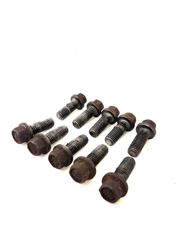 1999-2016 Ford F450 F550 Super Duty Rear Brake Rotor to Hub Bolts Used OEM (10)