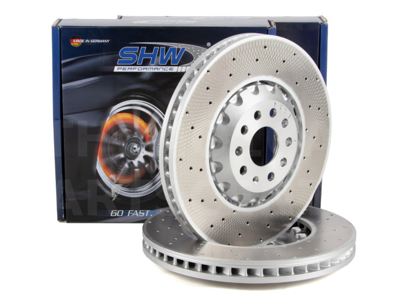 Front Shw Performance Brake Discs For Vw Golf Mk8 2.0 R Vw Tiguan Audi S3 Tfsi