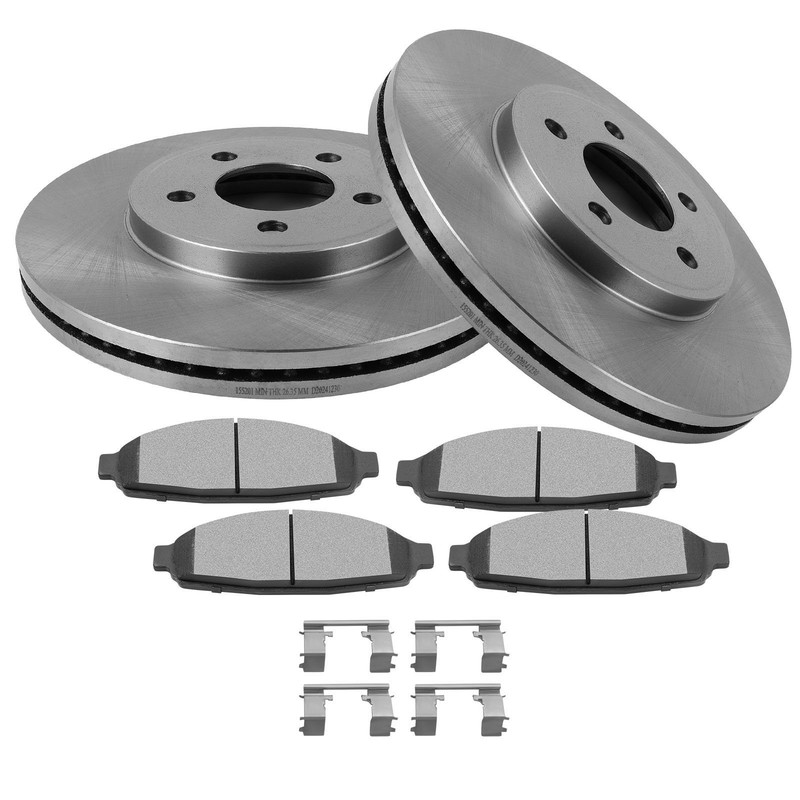 Front Brake Rotors Pads For Mercury Grand Marquis 2003-2004 Marauder