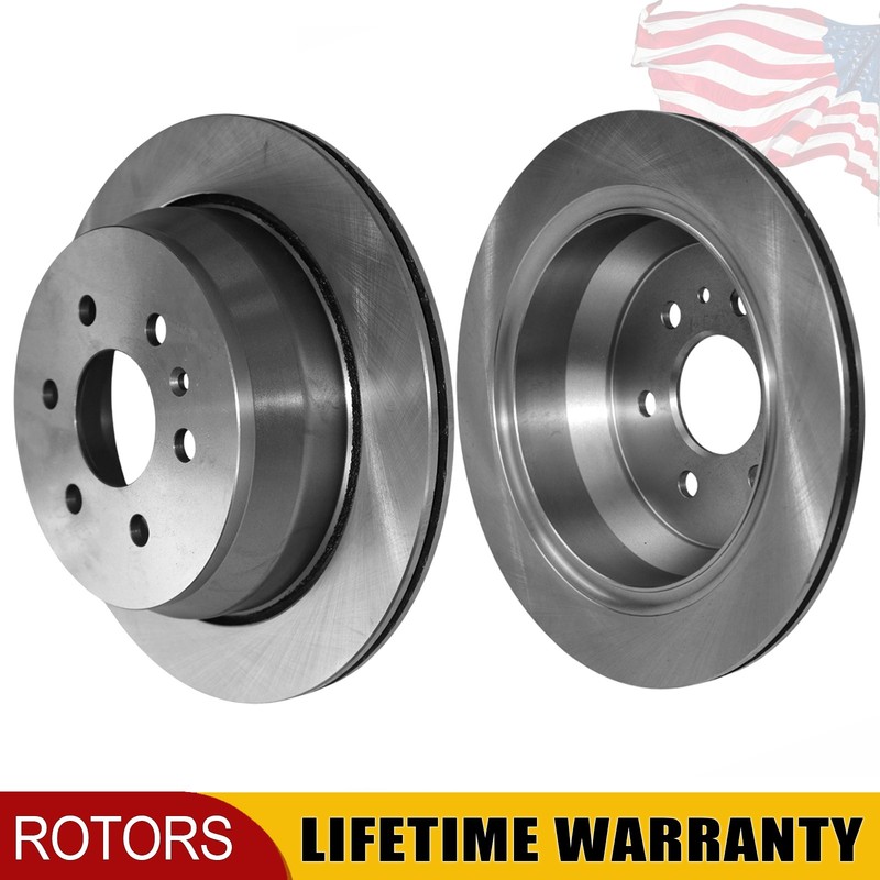 2Pcs 324mm Rear Disc Brake Rotors for Chevrolet Colorado GMC Canyon 2015-2022