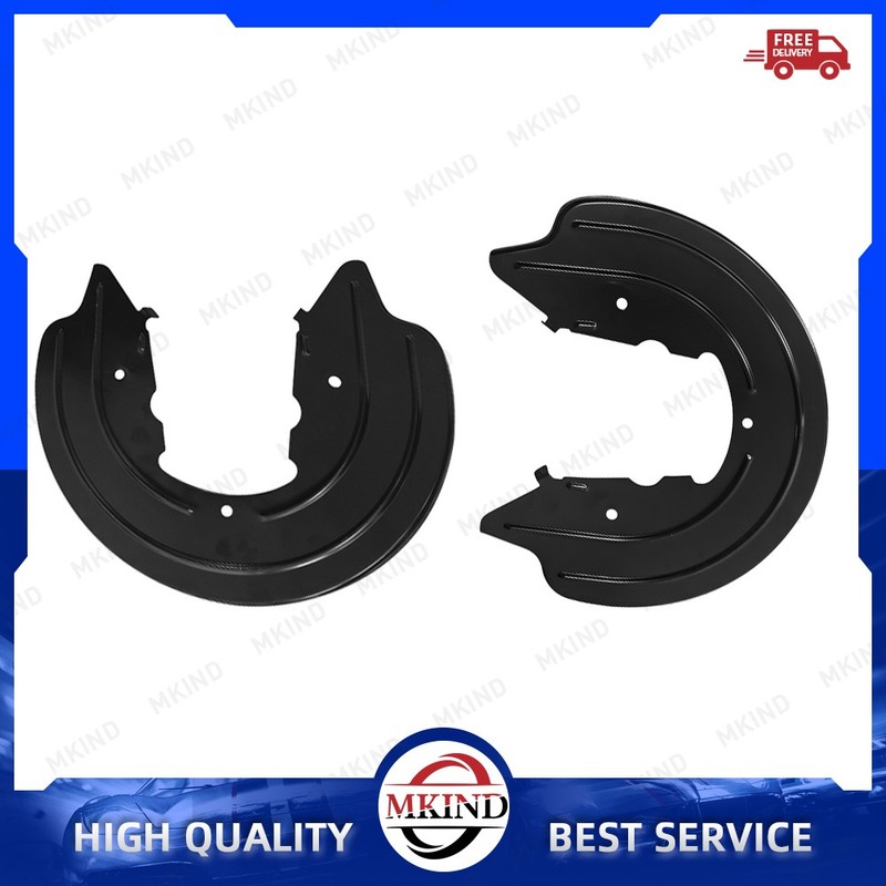 For Ford Mustang 94-04 Pair Rear Disc Brake Splash Shield Backing Plate Set New