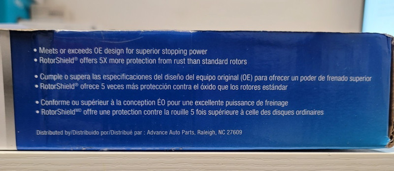 Disc Brake Rotor CARQUEST YH145644P NEW FREE/FAST SHIP gallery