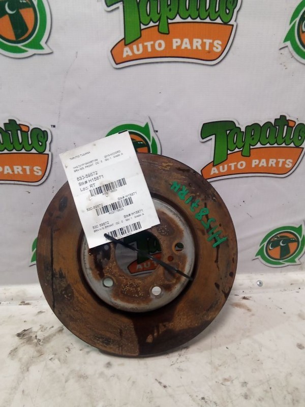 Front Brakes 11.50″ Diameter Fits 13-22 ACCORD 3775633
