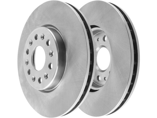 Detroit Axle 67GD98R Rear Brake Rotor Set Fits 2022-2023 Lexus LX600