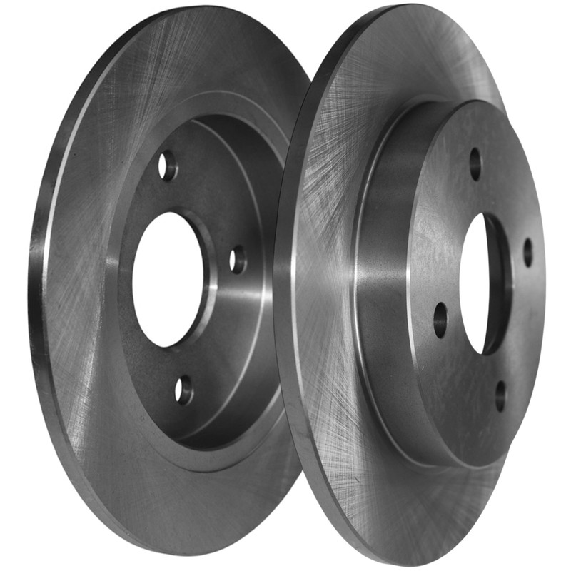 2x 253mm Rear Disc Brake Rotors for Ford Focus 2001-2007 Fiesta 2014 2015-2019 gallery