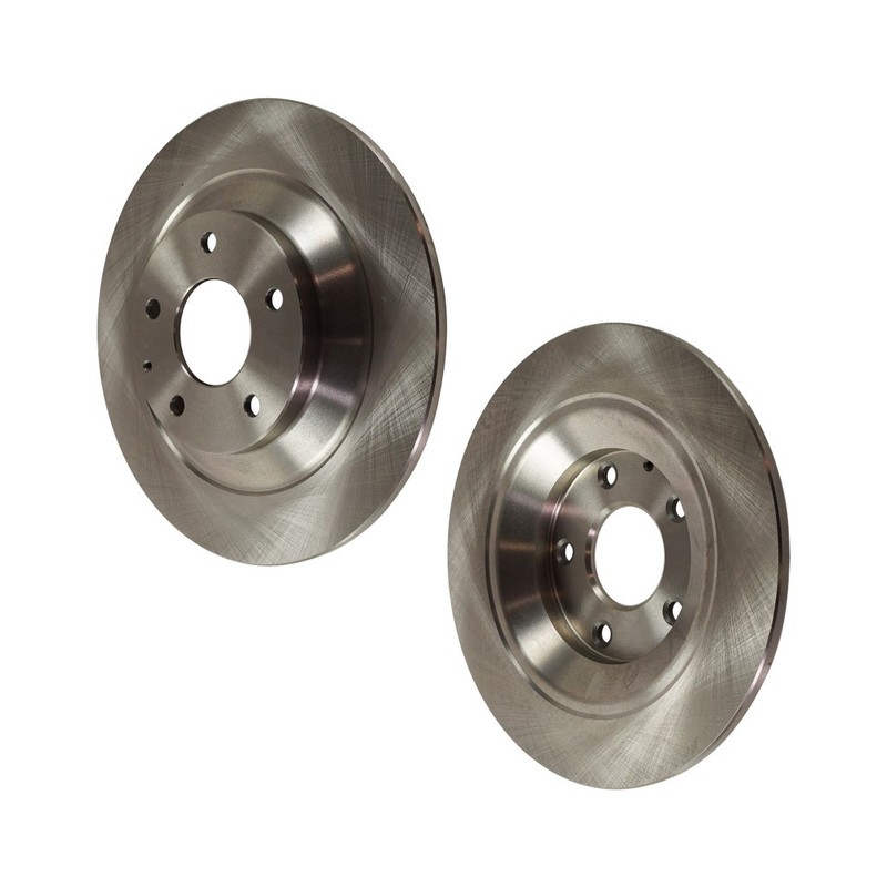 For Mazda CX-5 2013-2019 Brake Discs Driver And Passenger Side Pair | Cast Iron