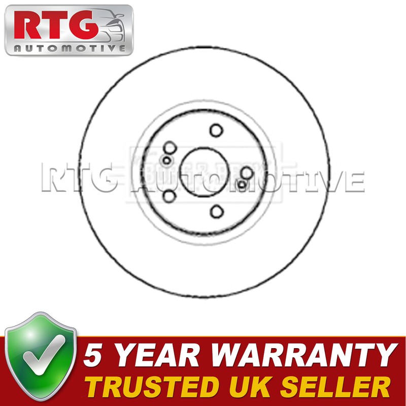 Front 1x Brake Disc Fits Renault Espace 2002- Vel Satis 2002- 8200570191