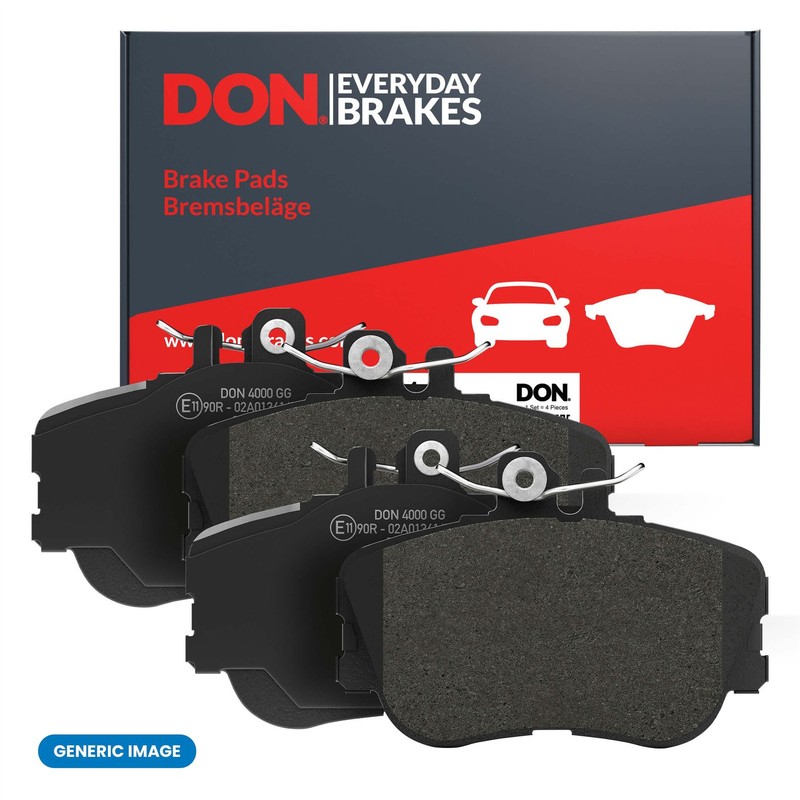 DON Front Discs & Brake Pads Service Kit Fits BMW 2 Series 3 Series 4 Series gallery