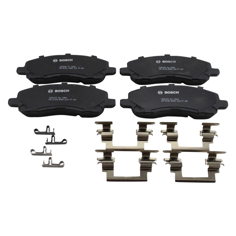 DuraGo Front Rotors Bosch QuietCast Ceramic Disc Brake Pads Kit For 200 Compass gallery