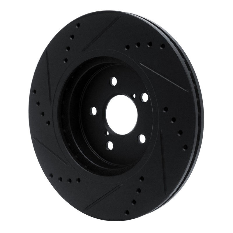 For Subaru Impreza 17-22 Brake Rotor eLINE Drilled & Slotted 1-Piece Front gallery