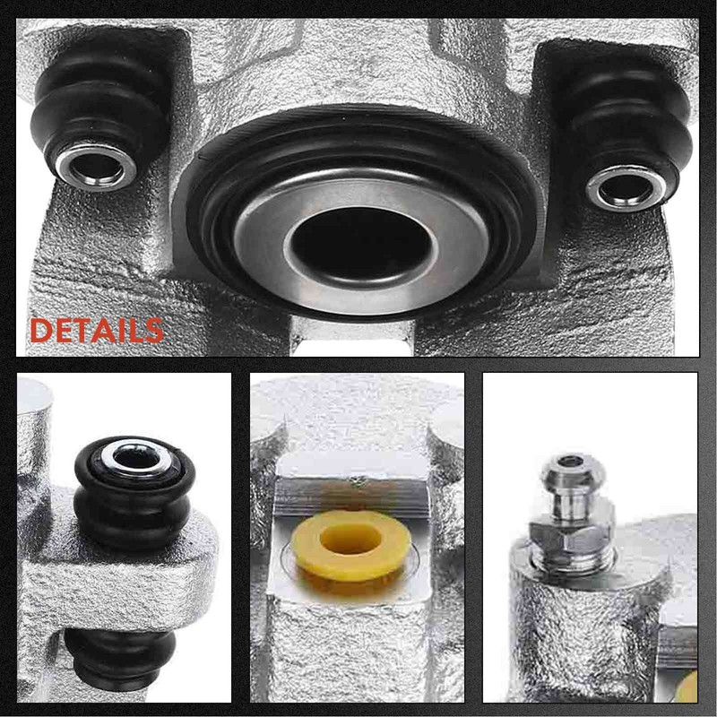 New Disc Brake Rotors Brake Pads + Brake Caliper for Ford Ranger 2010-2011 Rear gallery
