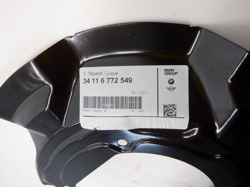 Mini Cooper Front Brake Dust Shield Pair NEW 07-15 R5x gallery