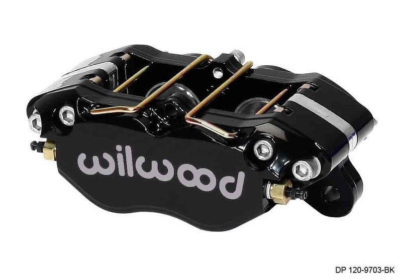 Wilwood 120-9695-SI DynaPro 4 Piston Brake Caliper Lug Mount 1.75 / 1.75 Piston