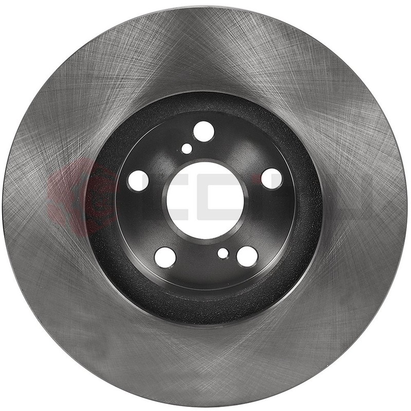 Fits 2005-2007 2010 Scion tC 2.4L Front Sloid Brake Rotors & Ceramic Pads gallery