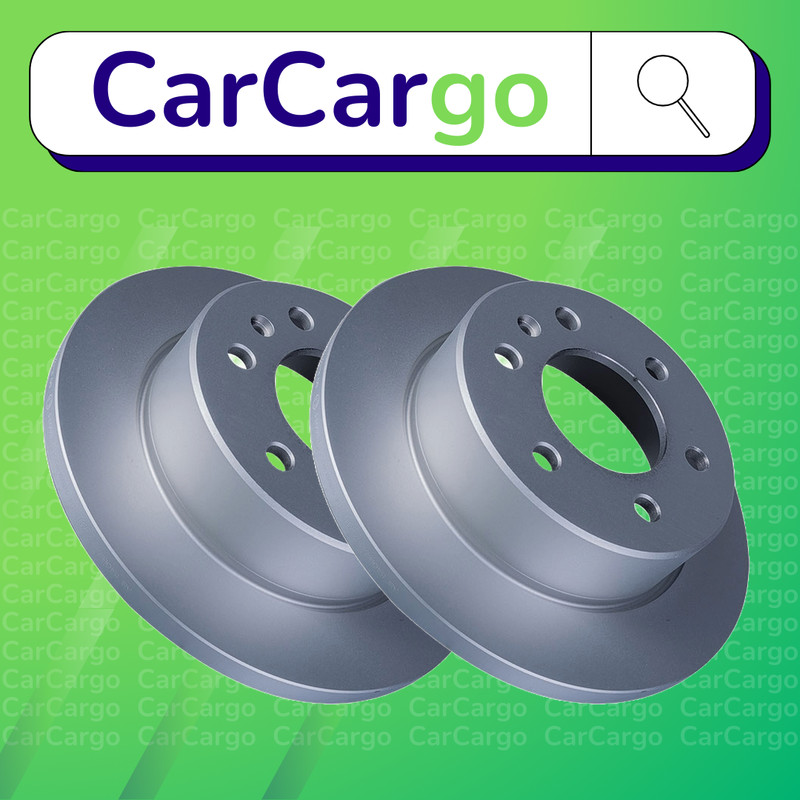 Solid Rear Brake Discs Sprinter 3.5-T 311 CDI RWD 2018-2024 298 mm