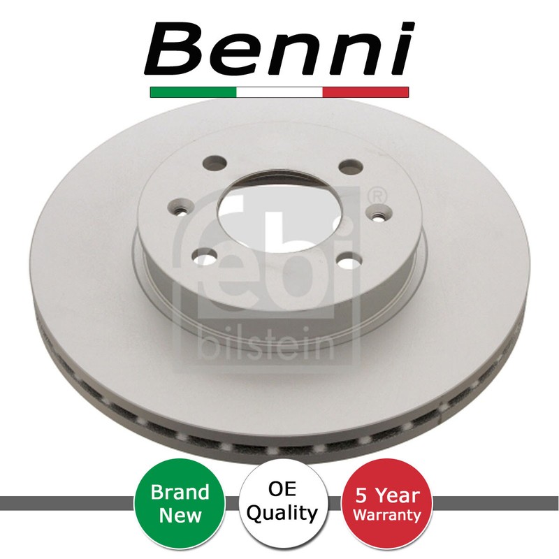 Brake Discs Front Benni Fits Hyundai i20 2008- Kia Rio 2005-2011 517121G000