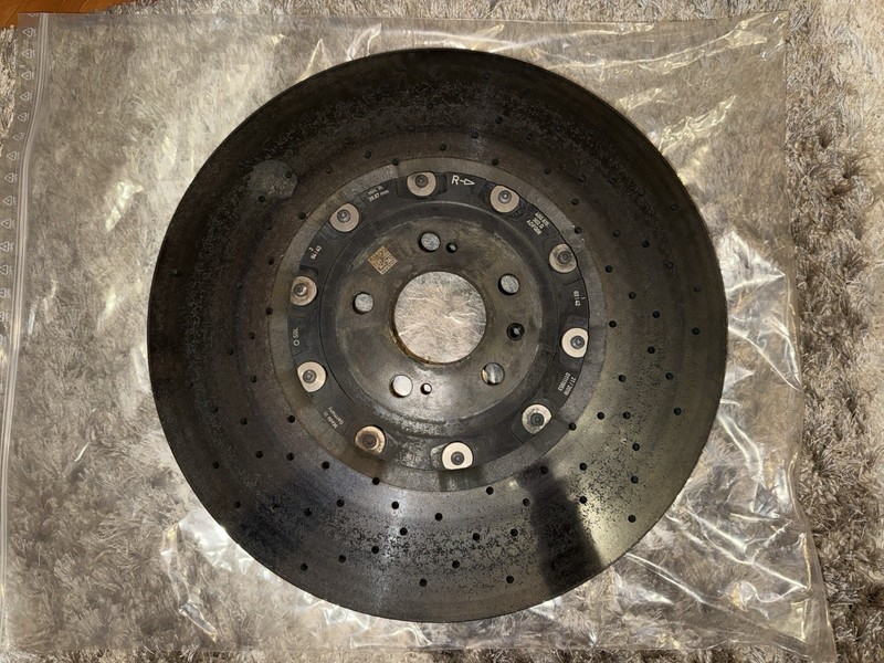 Audi RS6 4G0 RS7 4G8 C7 Carbon Ceramic/Ceramic Brake Disc Front Left Right